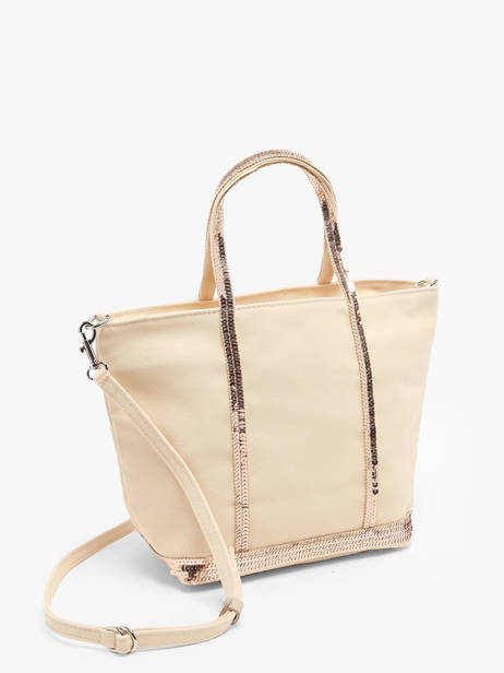 Handtas Le Cabas Pailletten Vanessa bruno Beige cabas 1V40435 ander zicht 2